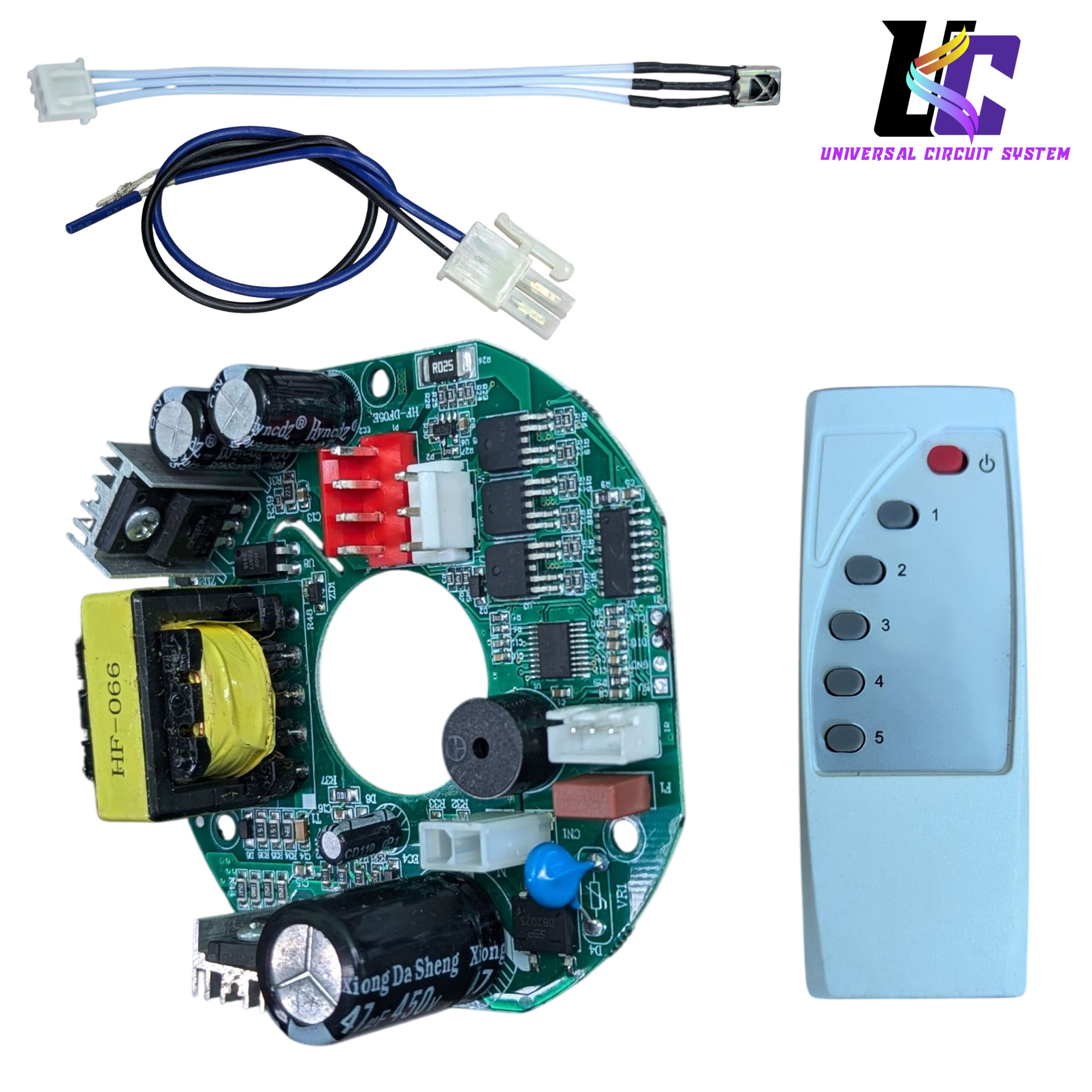 45W AC DC Kit Remote Control BLDC Ceiling Fan Controller PCB