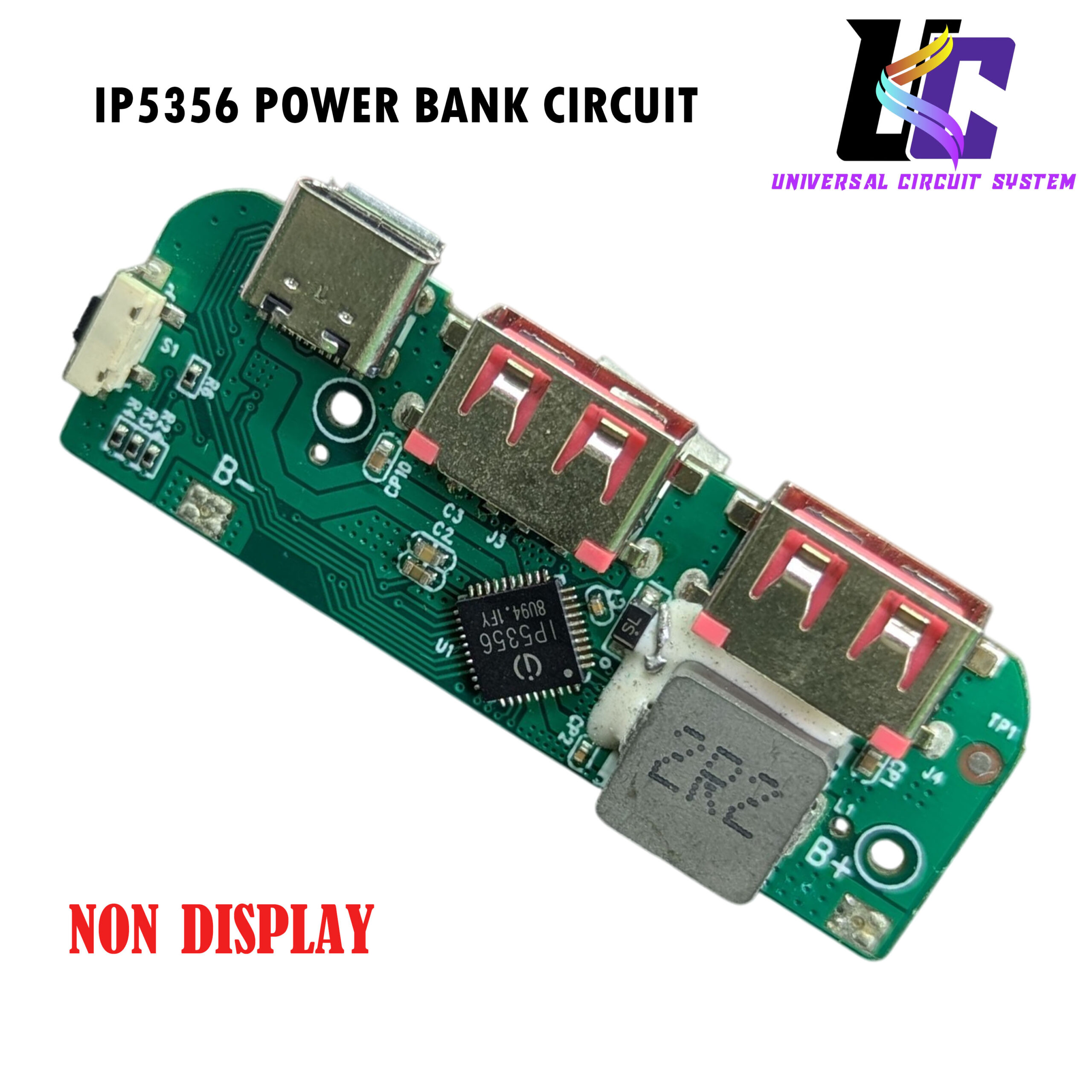 IP5356 power bank circuit board