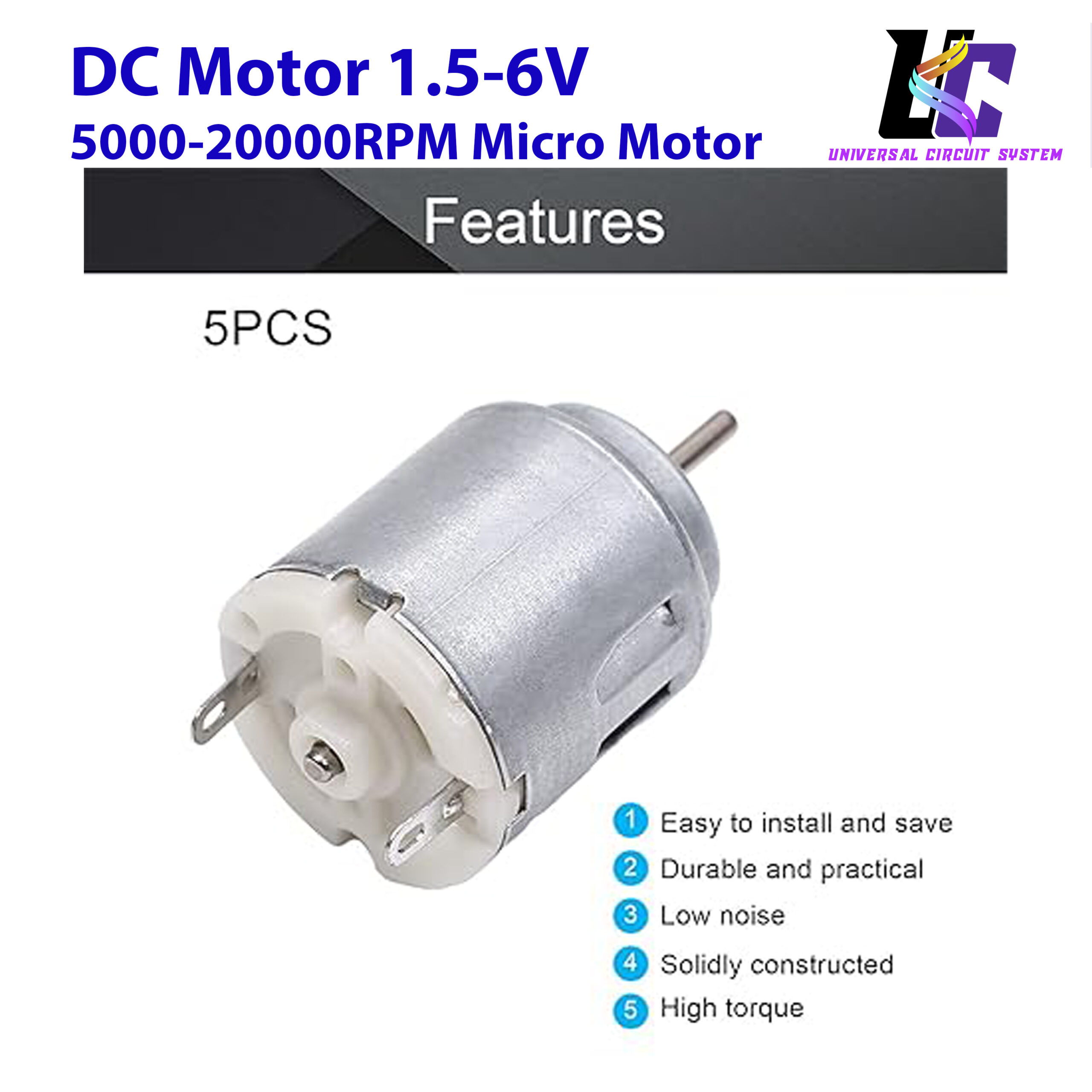 Fielect R140 Micro DC Motor