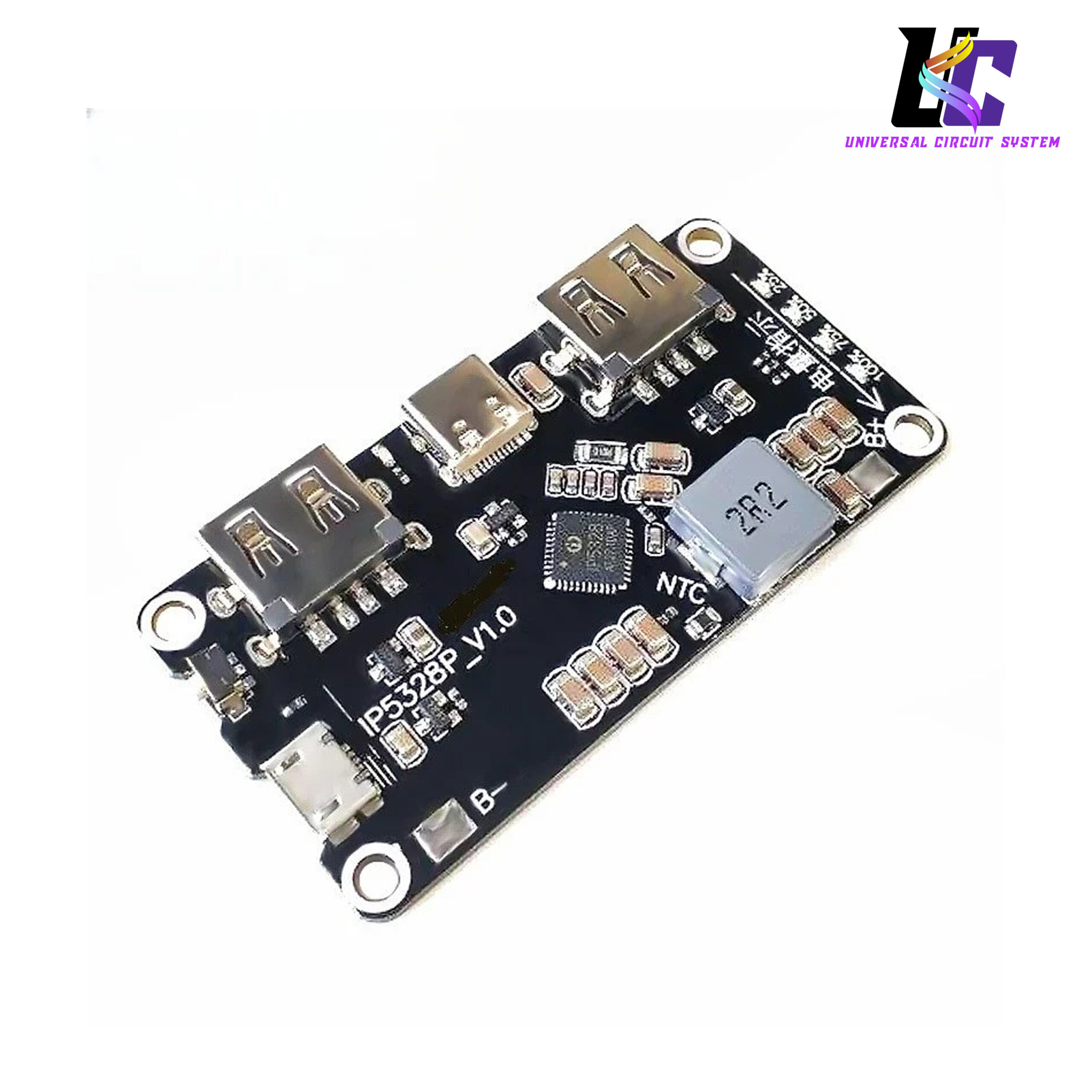 IP5328P Dual USB Fast Charging Power Bank Module